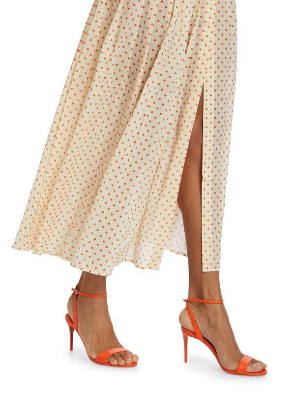 商品Ronny Kobo|Kensington Silk Polka Dot Maxi Skirt,价格¥1736,第4张图片详细描述