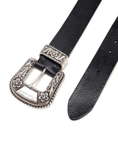 商品Golden Goose|GOLDEN GOOSE CALF LEATHER BELT,价格¥2199,第3张图片详细描述