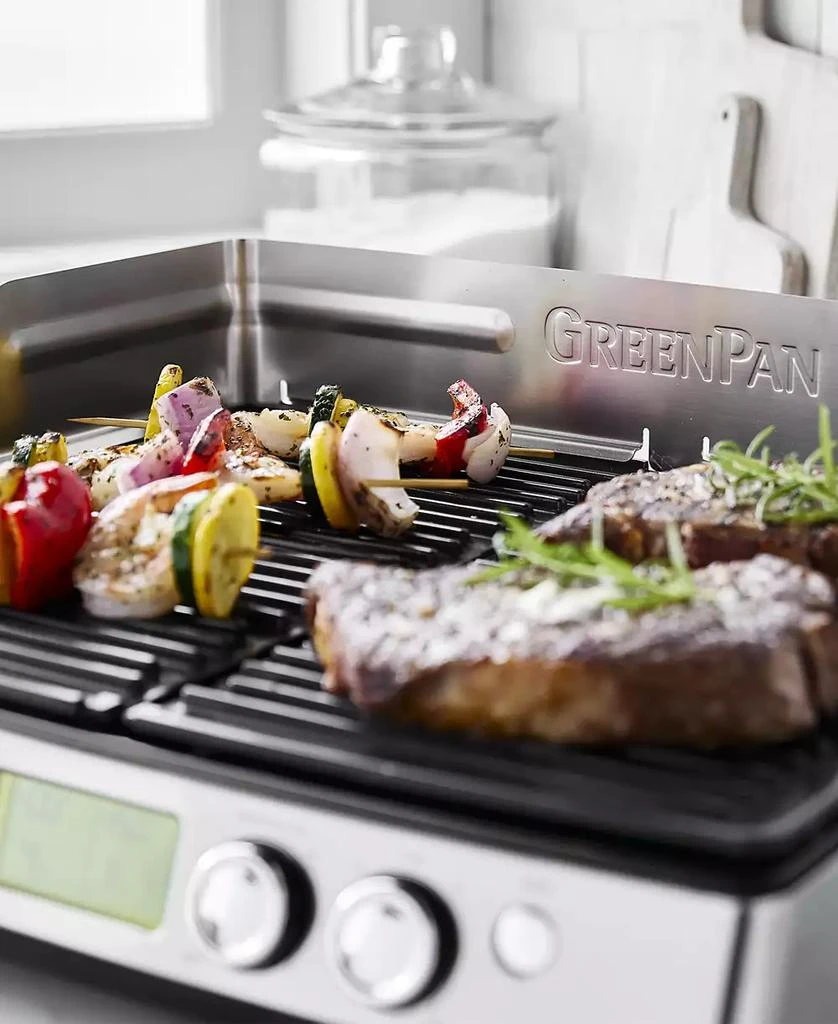 商品Greenpan|Elite XL Smoke-Less Grill Griddle,价格¥2104,第3张图片详细描述