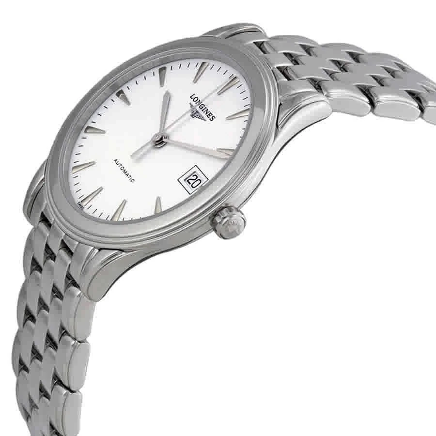 商品Longines|Flagship Automatic White Dial Men's Watch L4.774.4.12.6,价格¥6395,第2张图片详细描述