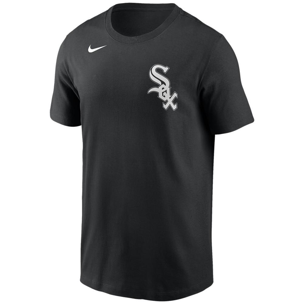 Men's Yoan Moncada Chicago White Sox Name and Number Player T-Shirt商品第2张图片规格展示