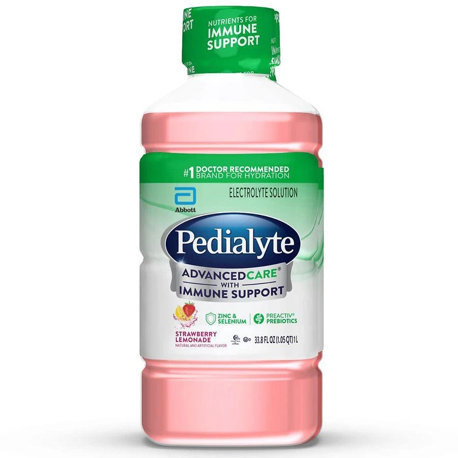 商品Pedialyte|AdvancedCare Electrolyte Solution Strawberry Lemonade,价格¥55,第1张图片