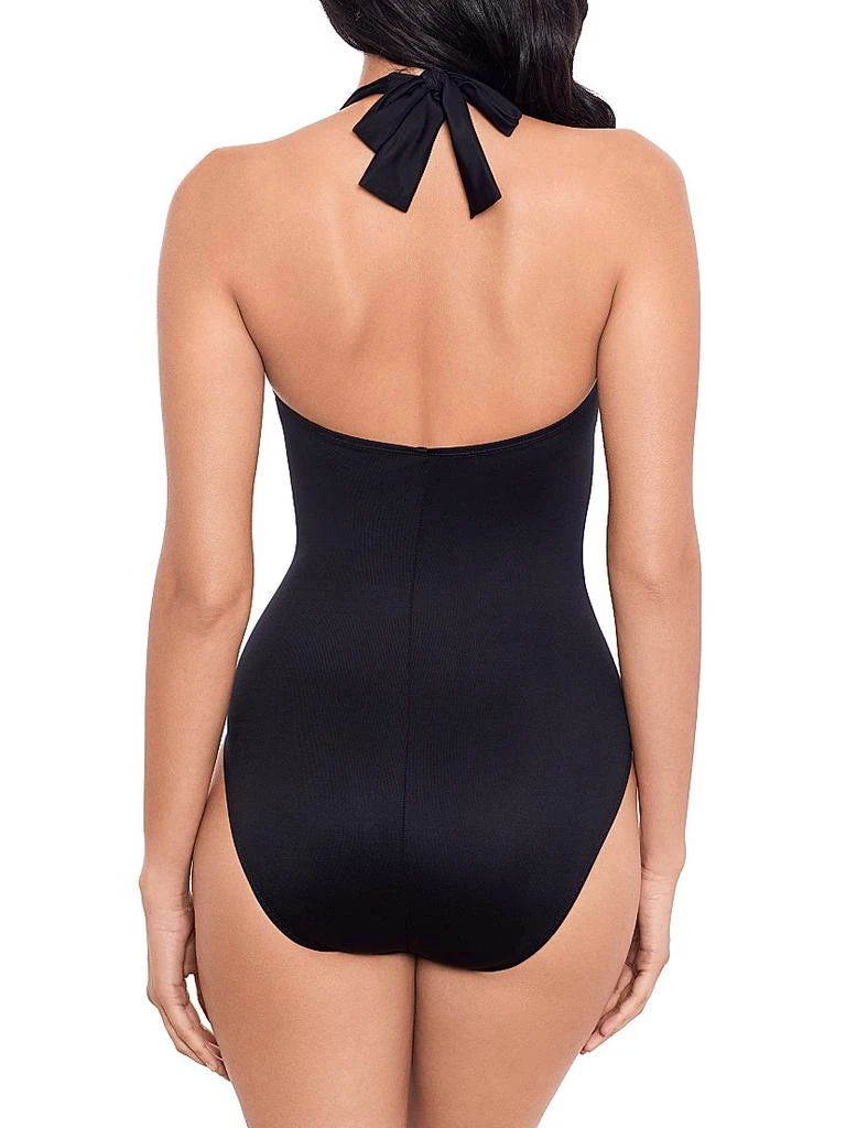 商品Miraclesuit Swim|Rock Solid Utopia Halter One-Piece Swimsuit,价格¥1248,第5张图片详细描述
