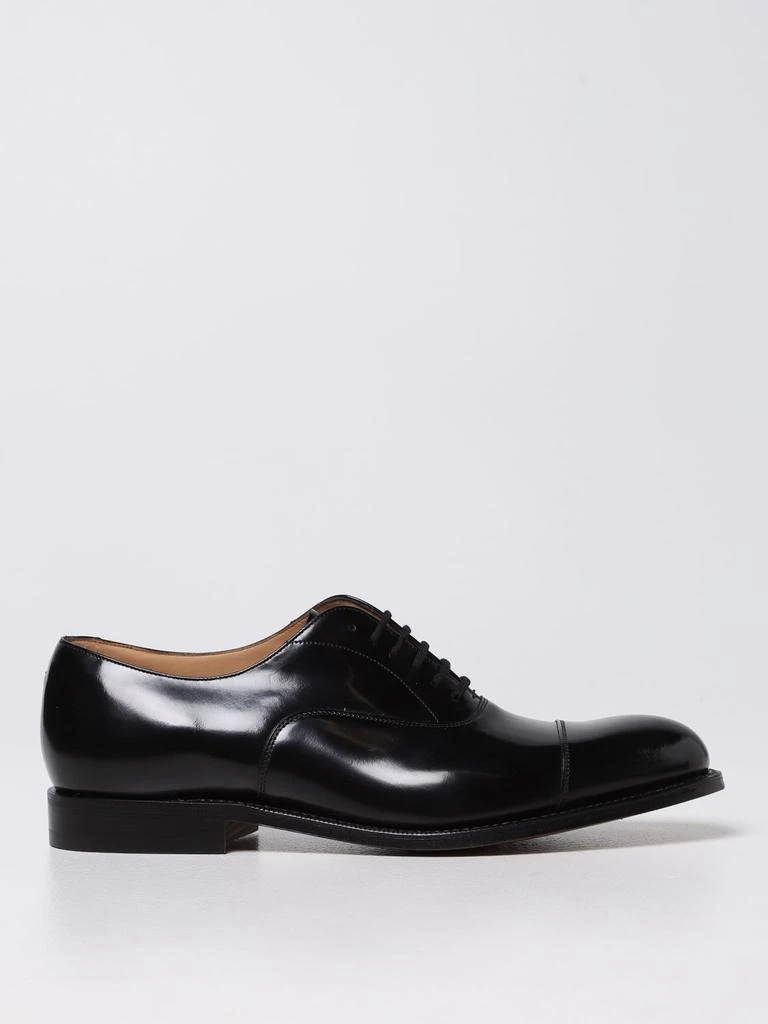 商品Church's|Church's Dubai brushed leather derby shoes,价格¥5632,第1张图片