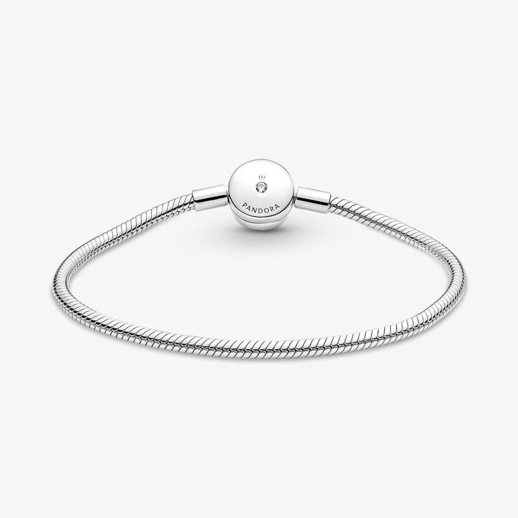 商品PANDORA|Women's Hearts Bracelet In Sterling Silver,价格¥627,第2张图片详细描述