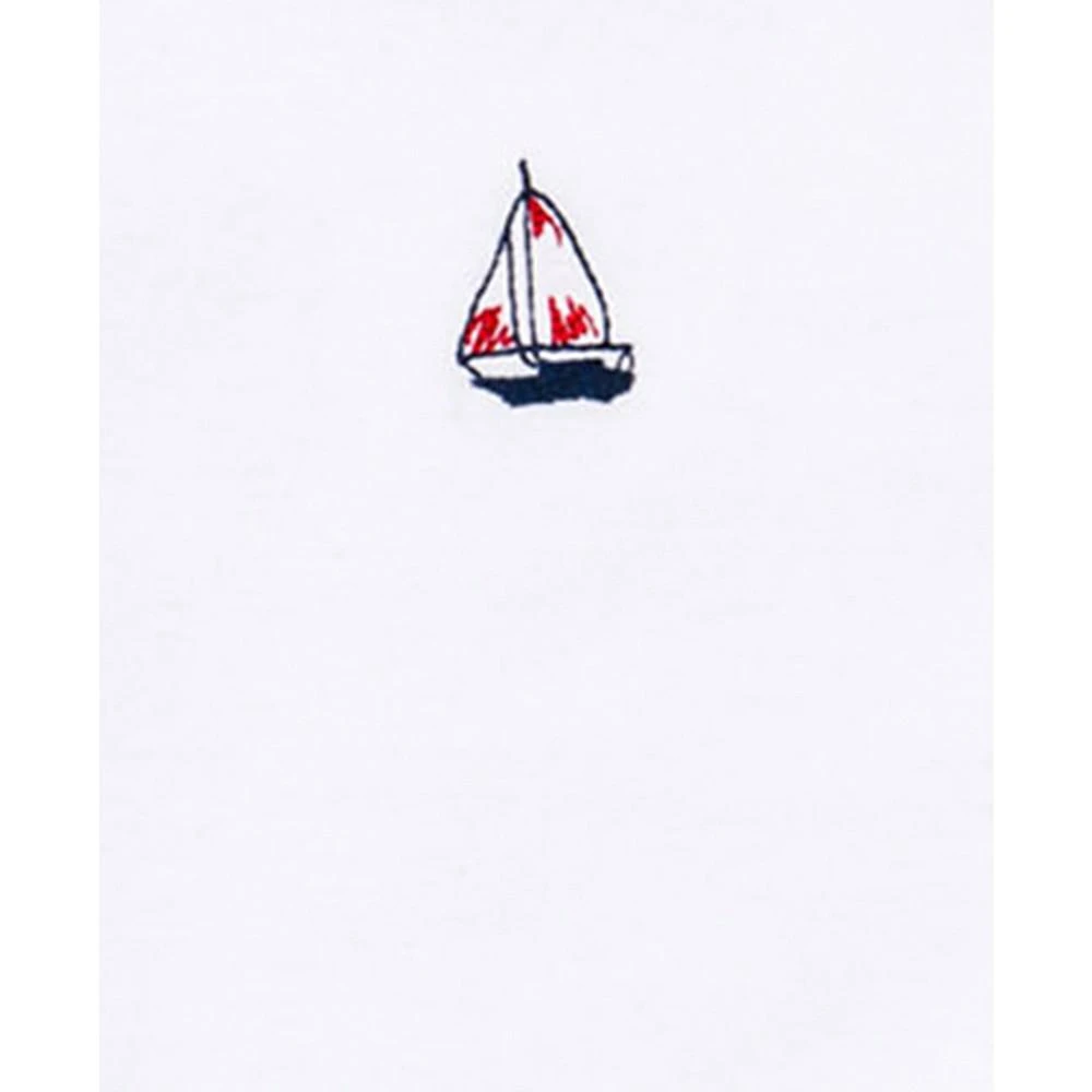 商品Little Me|Baby Boys Sailboat Short Sleeved Bodysuits, Pack of 3,价格¥100,第4张图片详细描述