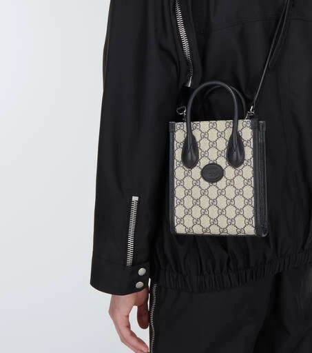 商品Gucci|Interlocking G mini tote bag,价格¥11054,第3张图片详细描述