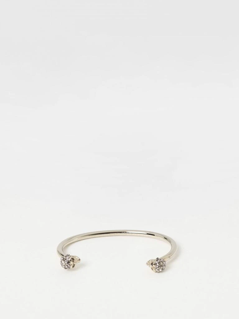 商品Alexander McQueen|Alexander McQueen Twins Skull bracelet in metal,价格¥2412,第1张图片