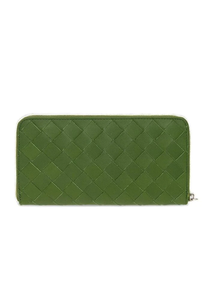 商品Bottega Veneta|Bottega Veneta Intrecciato Zip-Around Wallet,价格¥3421,第2张图片详细描述