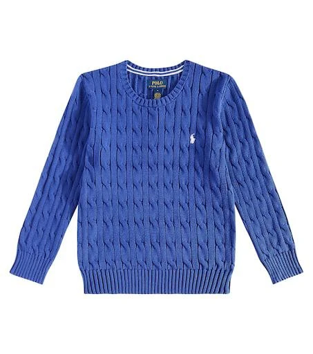 商品Ralph Lauren|Cable-knit cotton sweater,价格¥1095,第1张图片