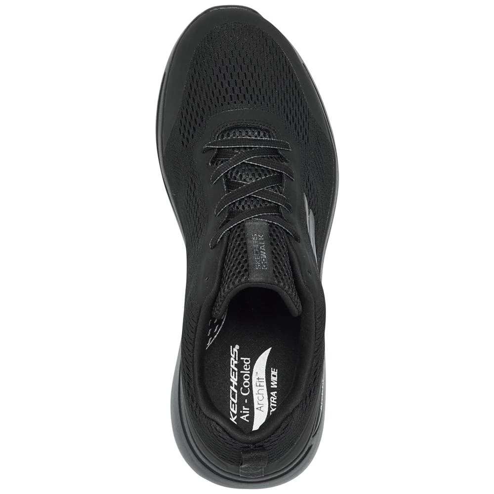 商品SKECHERS|Men's GOwalk Arch Fit - Idyllic Wide Width Walking Sneakers from Finish Line,价格¥262,第5张图片详细描述