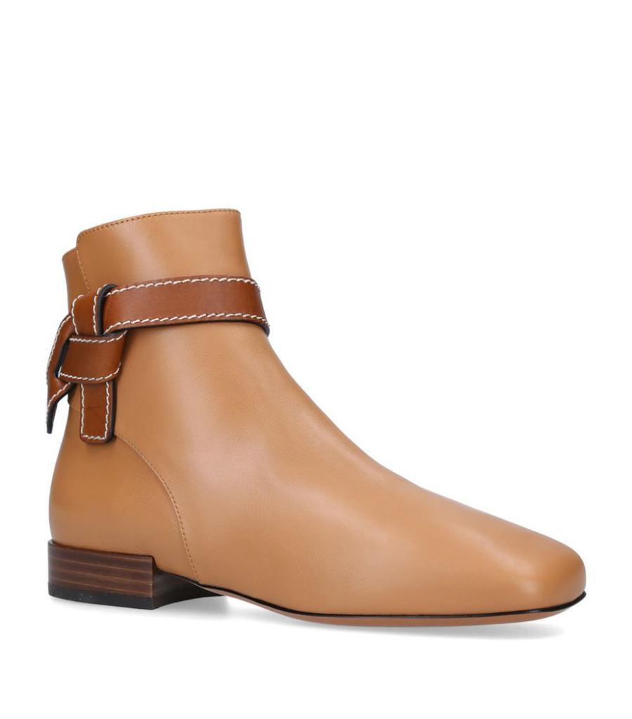 商品Loewe|Leather Gate Boots 25,价格¥5581,第1张图片