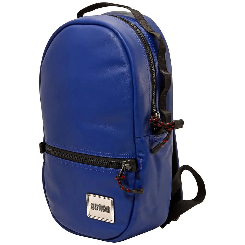 商品Coach|Pacer Backpack With Coach Patch-Blue,价格¥1499,第1张图片