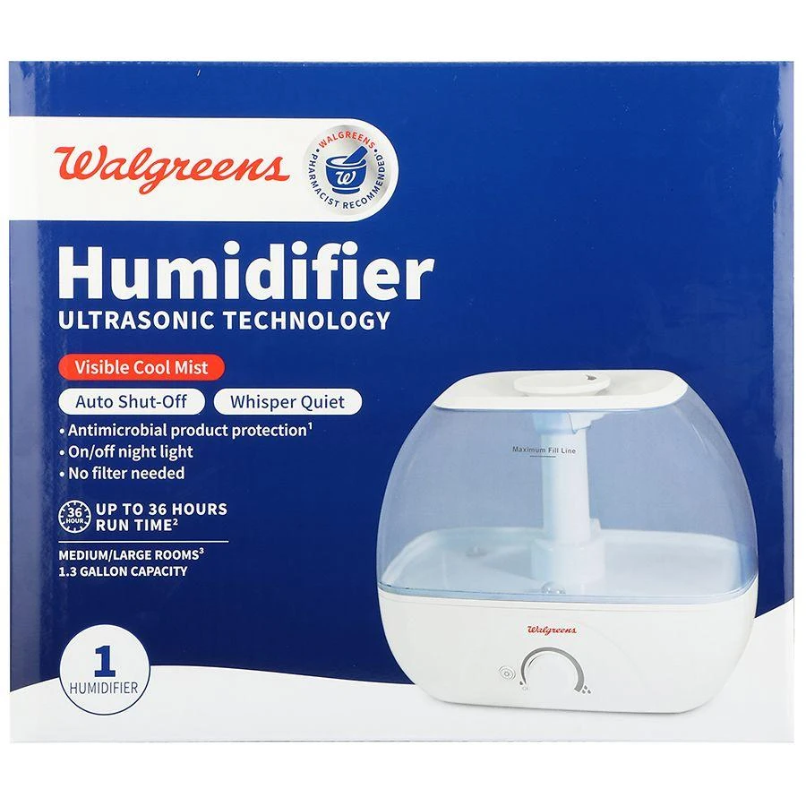 商品Walgreens|Humidifier Ultrasonic Technology 1.3 Gallon,价格¥303,第1张图片