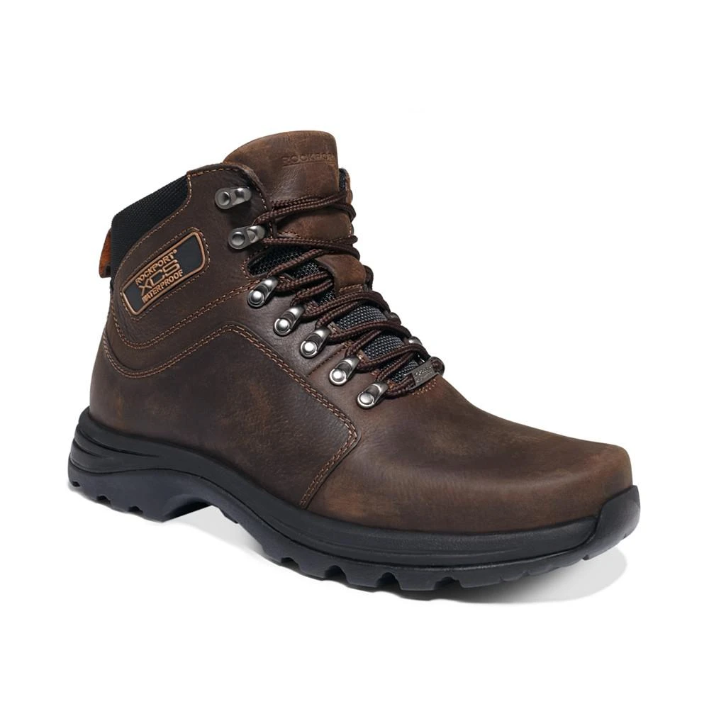 商品Rockport|Elkhart Waterproof Lace-Up Boots,价格¥943,第1张图片