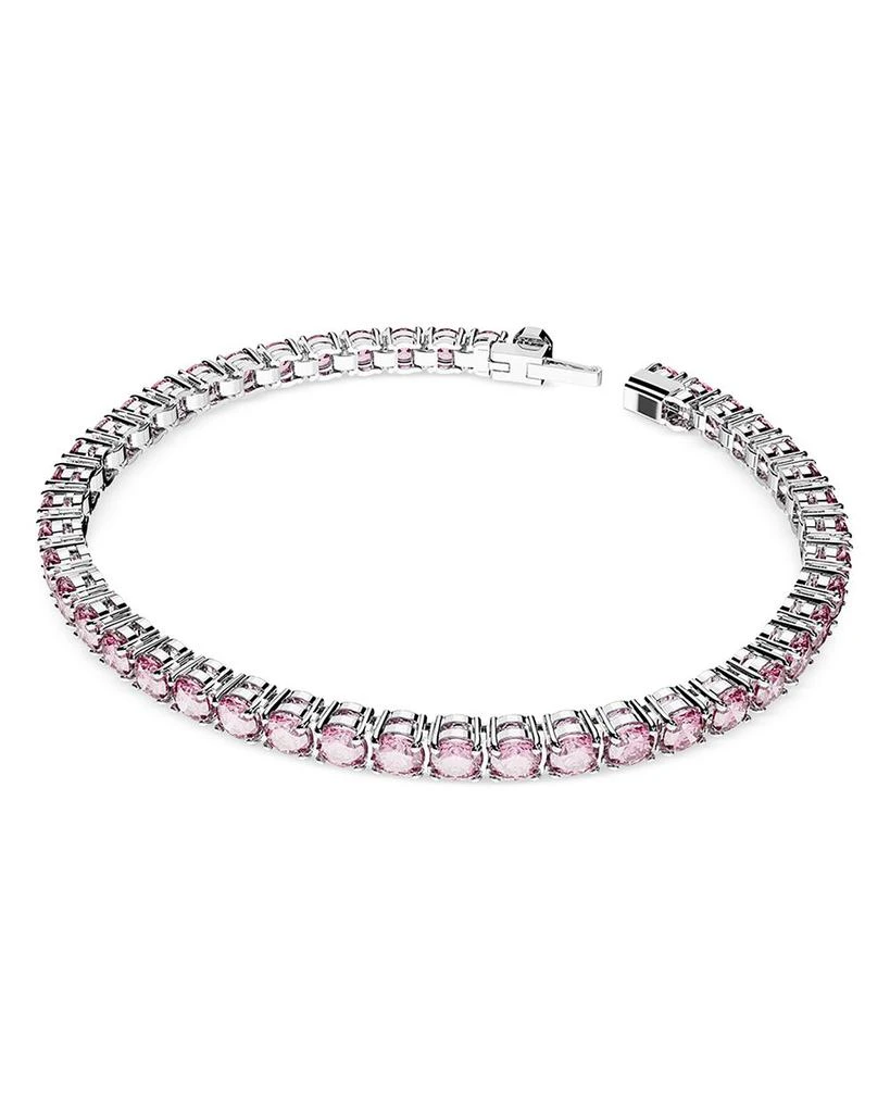 商品Swarovski|Matrix Crystal Tennis Bracelet,价格¥1706,第1张图片