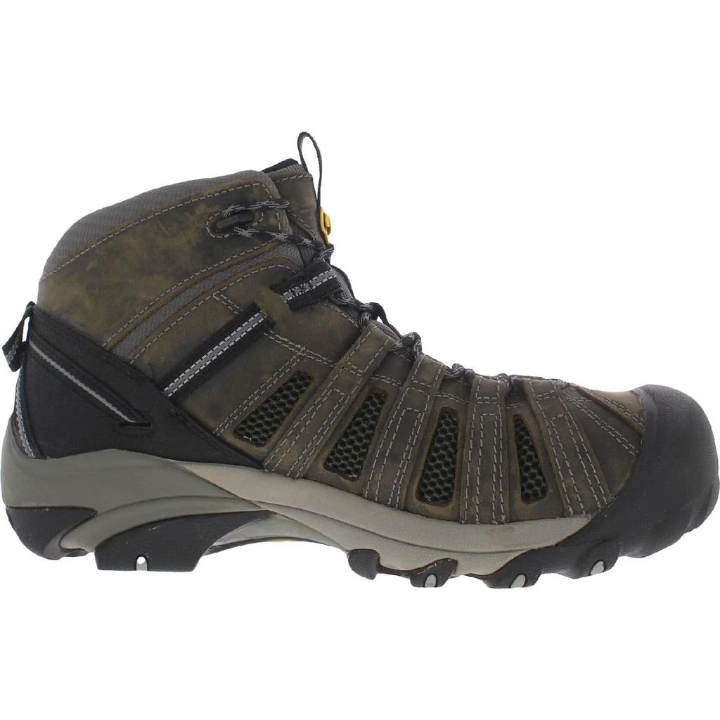 商品Keen|Keen Mens Flint Mid Work Boot Steel Toe Work & Safety Boot,价格¥773,第2张图片详细描述