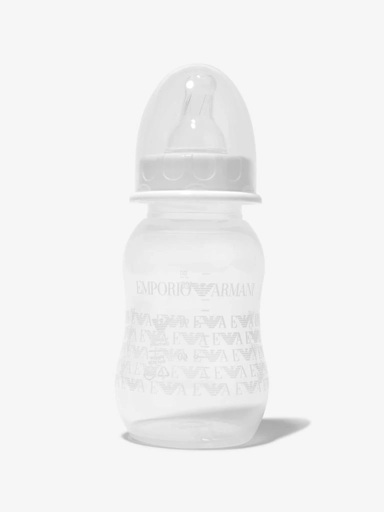 商品Emporio Armani|Emporio Armani White Baby Unisex Bottle And Pacifier Set (4 Piece),价格¥703,第3张图片详细描述