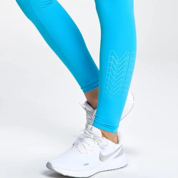 商品Myprotein|MP Women's Repeat MP Training Leggings - Bright Blue,价格¥196,第5张图片详细描述