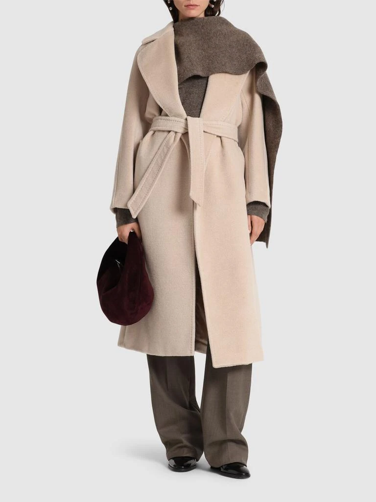 商品Weekend Max Mara|Tempera Wool Blend Belted Coat,价格¥4670,第1张图片详细描述