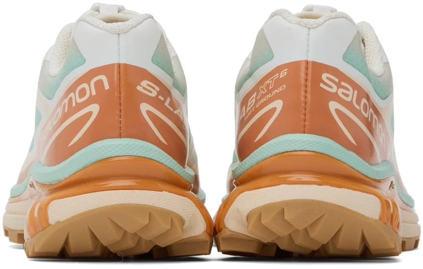 商品Salomon|Beige & Orange XT-6 Skyline Sneakers,价格¥677,第2张图片详细描述