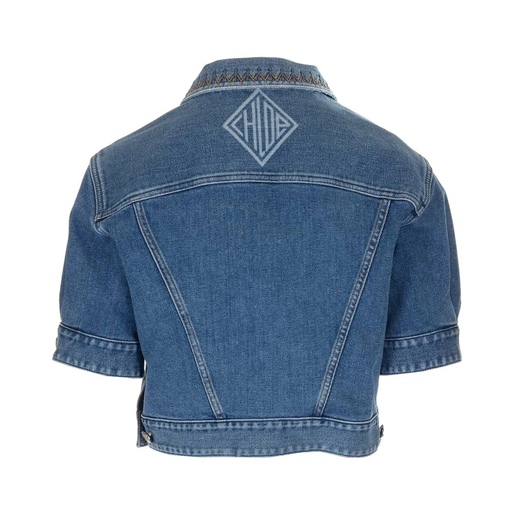 CHLOE' 蓝色女士夹克 C21UDV11151-485 商品