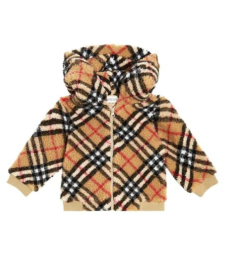 商品Burberry|婴幼儿 — Burberry Check泰迪绒夹克,价格¥4434,第1张图片