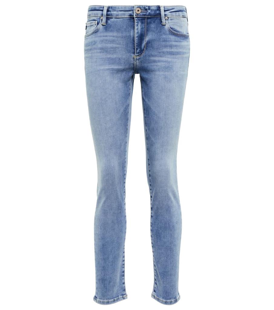 Prima Ankle mid-rise skinny jeans商品第1张图片规格展示