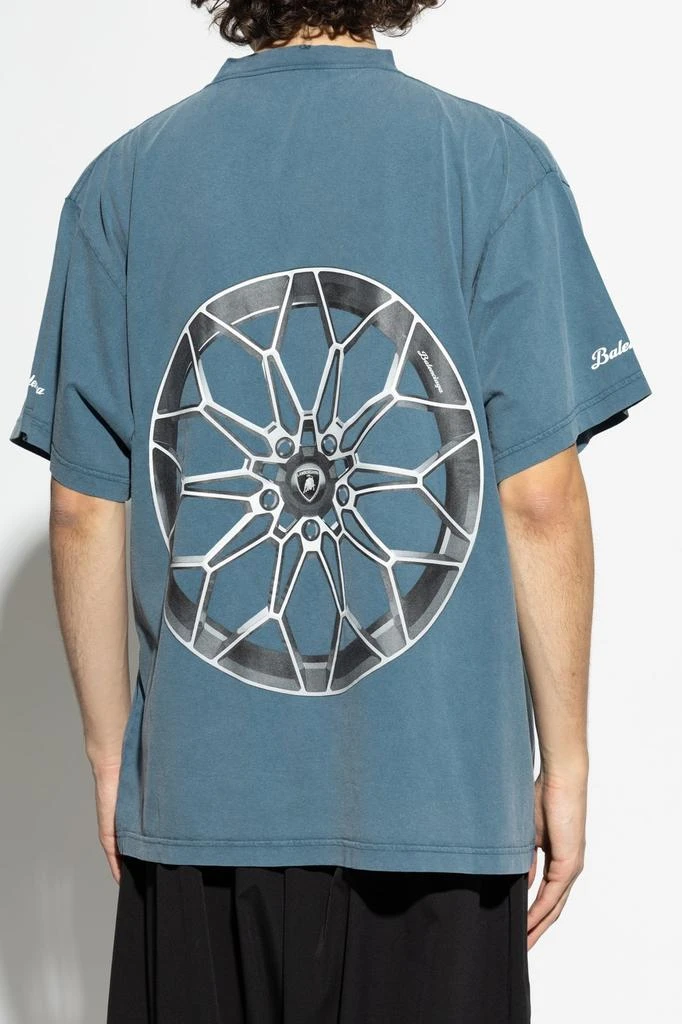 商品Balenciaga|Balenciaga X Automobili Lamborghini Oversized T-Shirt,价格¥5213,第3张图片详细描述