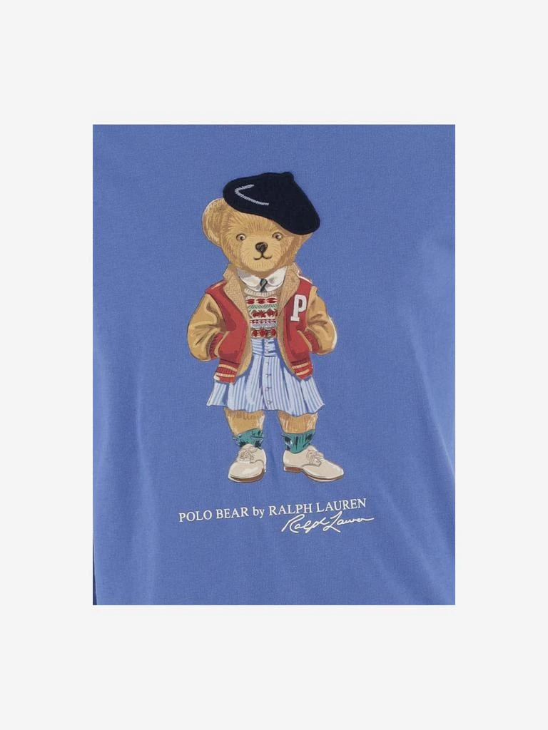 商品Ralph Lauren|Cotton Polo Bear T-shirt,价格¥725,第3张图片详细描述