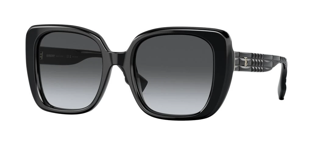 商品Burberry|Helena Polarized Grey Butterfly Ladies Sunglasses BE4371 3001T3 52,价格¥1202,第1张图片