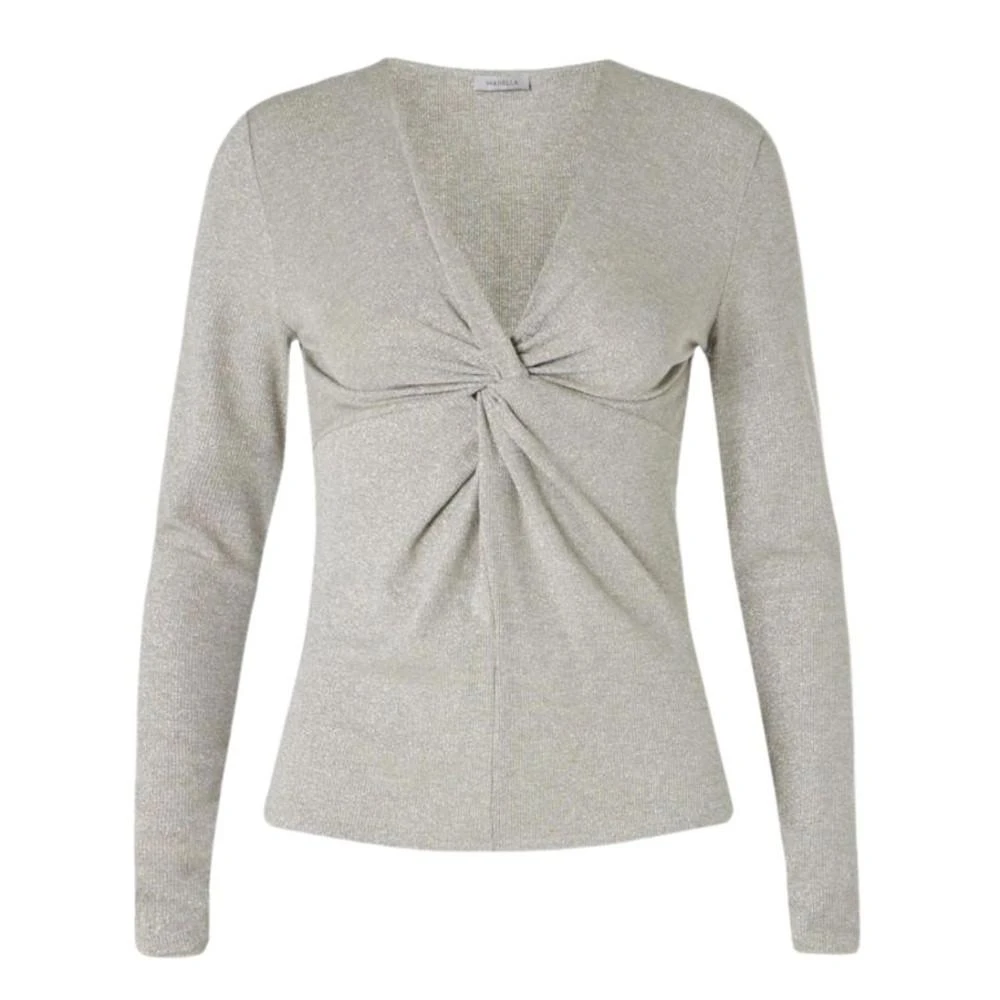 商品Marella|Marella Calmi Lurex Top,价格¥1019,第1张图片