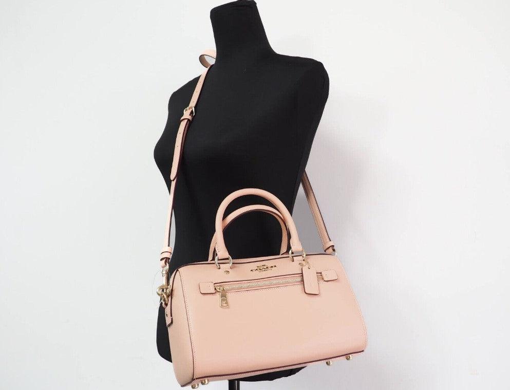 COACH (79946) Rowan Faded Blush Medium Satchel Crossbody Bag商品第2张图片规格展示