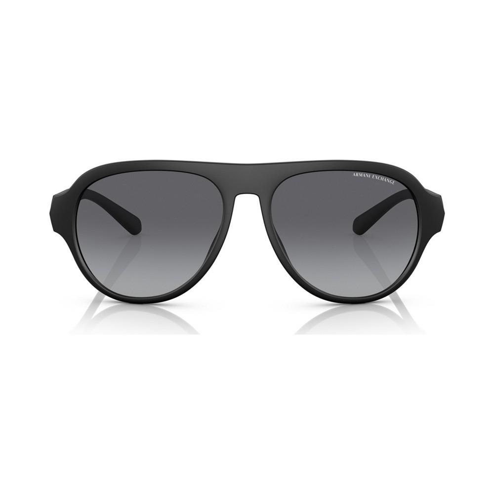 Men's Polarized Sunglasses, AX4126SU58-YP商品第2张图片规格展示