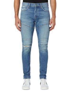 商品Hudson|Zack Skinny Moto Jeans,价格¥849,第1张图片