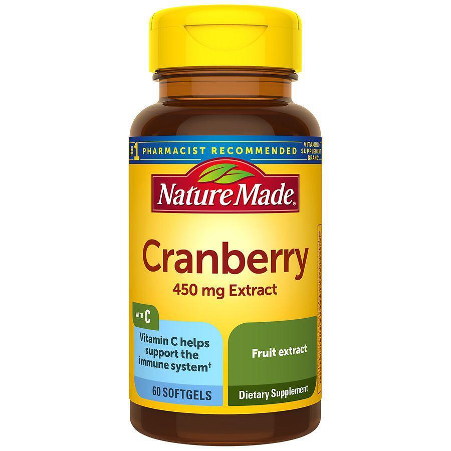 商品Nature Made|Cranberry with Vitamin C Softgels,价格¥103,第1张图片