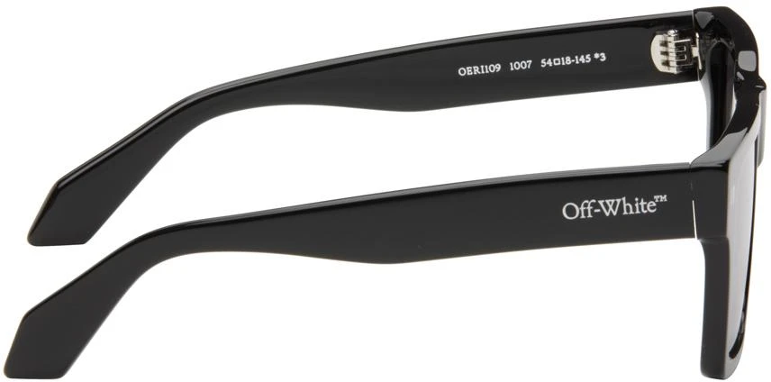 商品Off-White|Black Lawton Sunglasses,价格¥1716,第2张图片详细描述