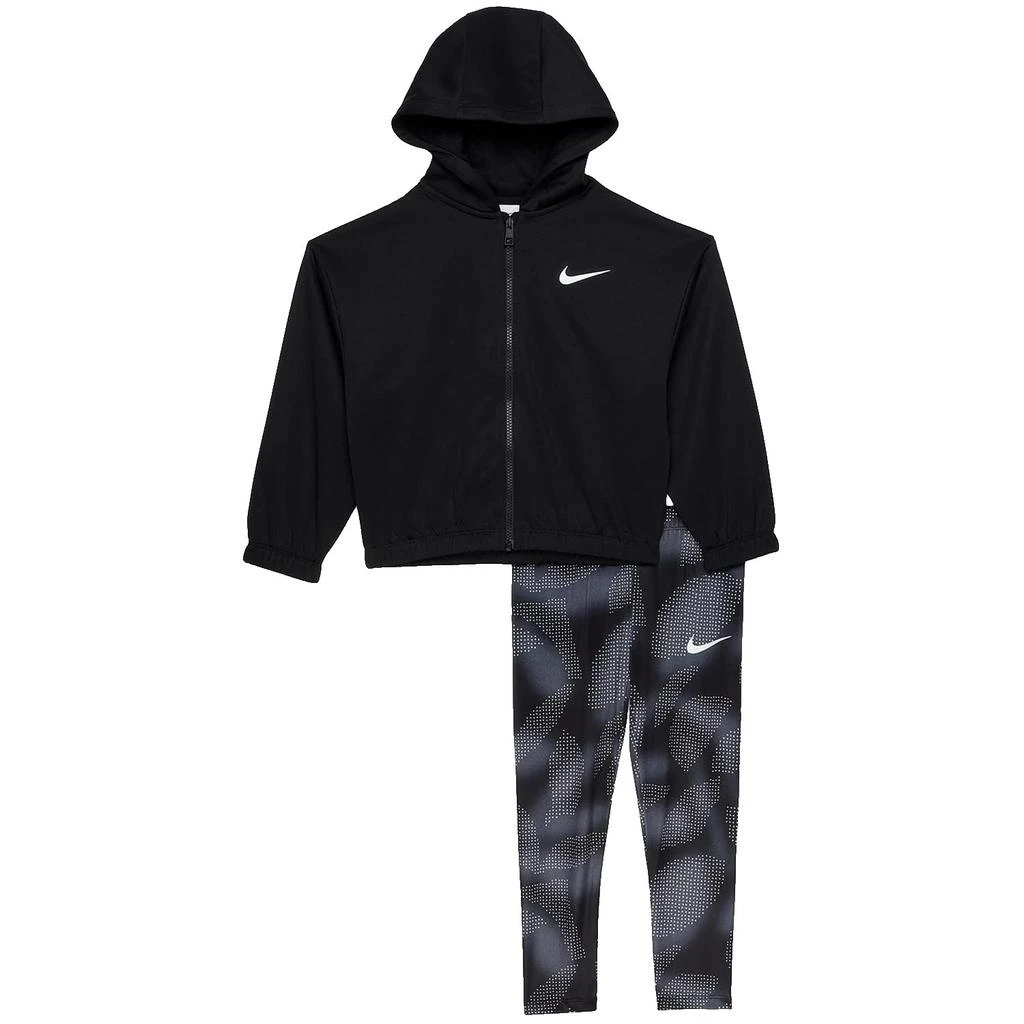 商品NIKE|Therma Set with All Over Print Leggings (Little Kids),价格¥451,第1张图片