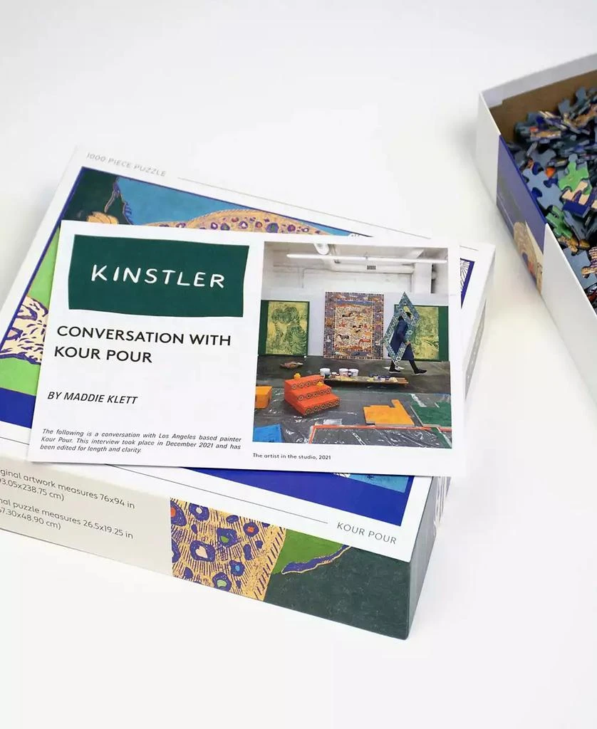 商品Kinstler|Peacock Tiger Puzzle Set,价格¥195,第5张图片详细描述