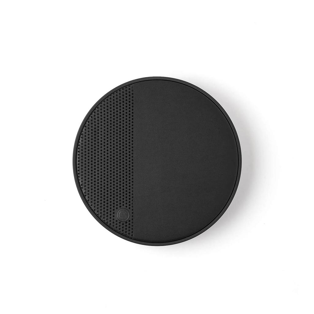 Lexon OSLO Energy + Bluetooth Speaker + Wireless Charger - Black商品第2张图片规格展示