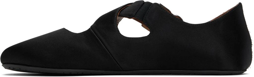 商品ALAÏA|黑色 Criss Cross 芭蕾鞋,价格¥8674,第3张图片详细描述