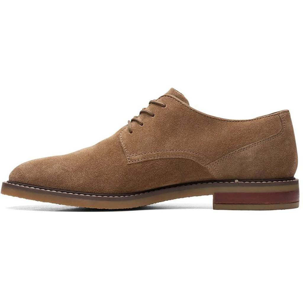 商品Clarks|Clarks Mens Jaxen Low Suede Lace Up Oxfords,价格¥276,第2张图片详细描述