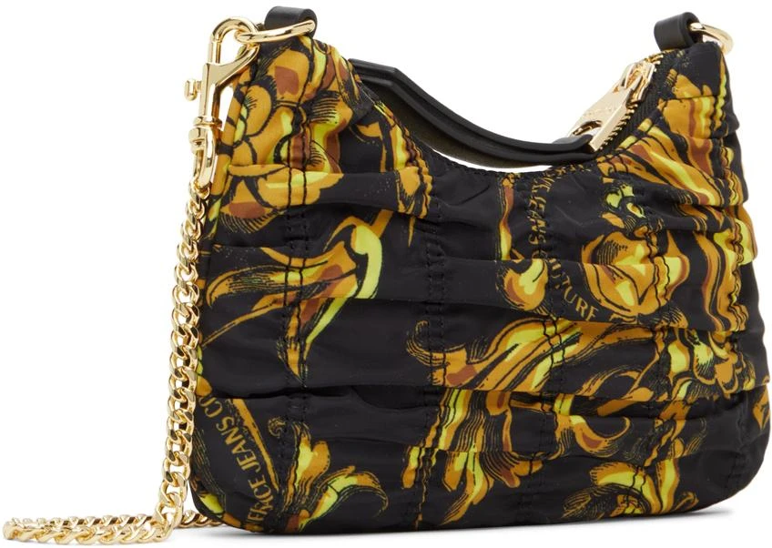 商品Versace|Black Nylon Crunchy Baroque Plaque Bag,价格¥442,第3张图片详细描述