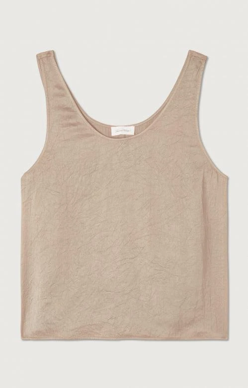 商品American Vintage|American Vintage Taupe Widland Vest Top,价格¥519,第1张图片