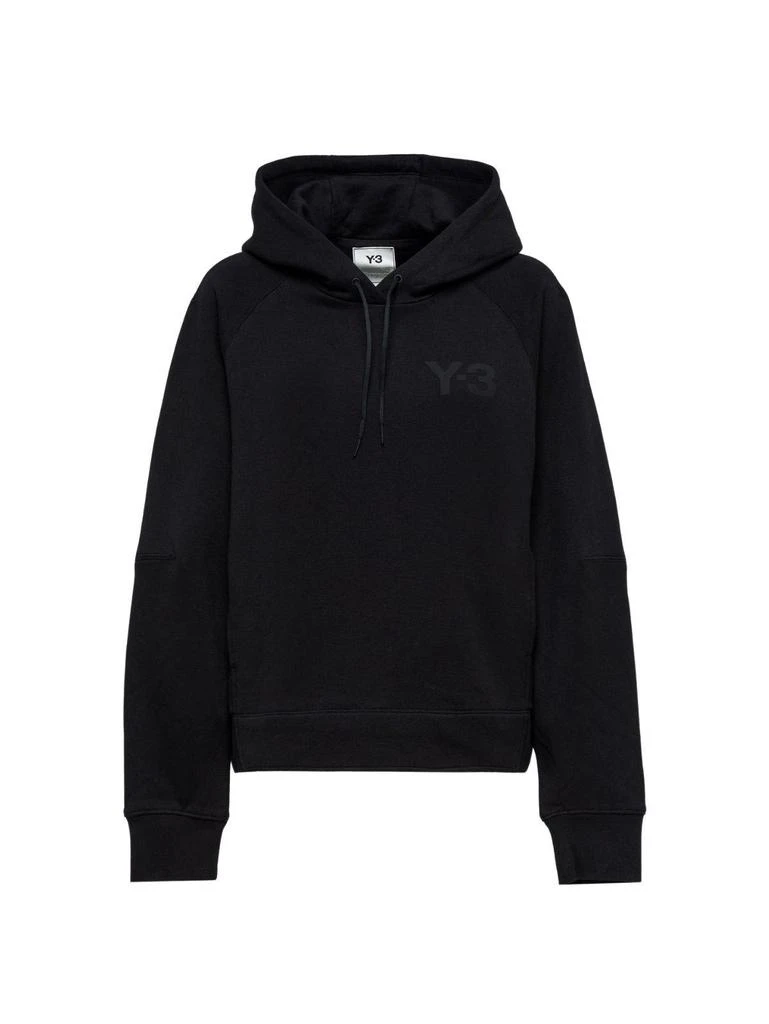 商品Y-3|Y-3 Logo Print Drawstring Hoodie,价格¥1199,第1张图片