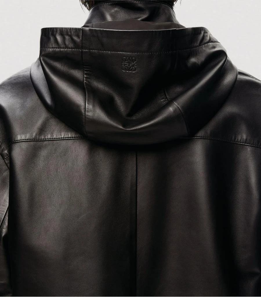 商品Loewe|Leather Hiking Jacket,价格¥33802,第5张图片详细描述