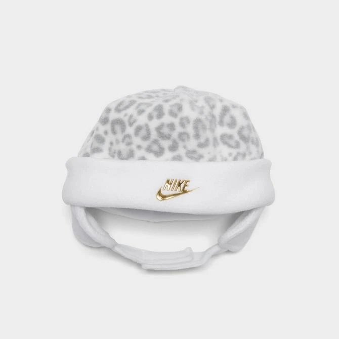 商品NIKE|Girls' Infant Nike Leopard Print Beanie and Mittens Set,价格¥187,第2张图片详细描述