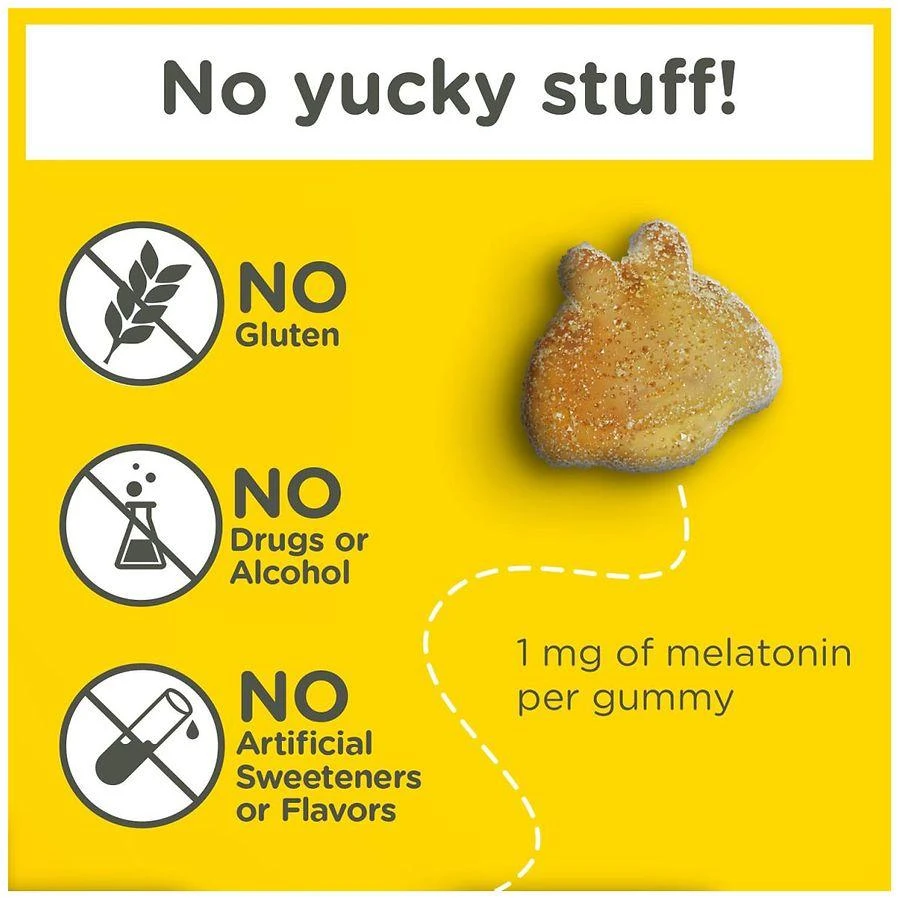 Children's Sleep Gummies With Melatonin Natural Berry, Fragrance-Free 商品