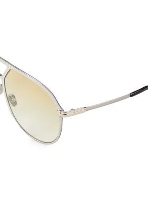 商品Tom Ford|64MM Pilot Sunglasses,价格¥1475,第3张图片详细描述