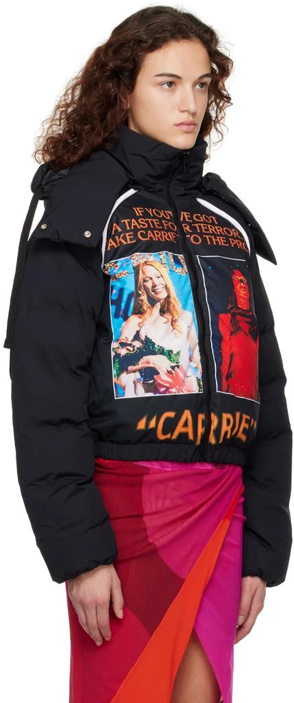 商品JW Anderson|Black Poster Puffer Jacket,价格¥5059,第2张图片详细描述